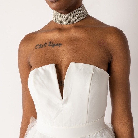 White tulle dress - Picture 2 of 5